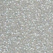 Miyuki Rocailles Perlen 3mm 0001F silverlined matt Crystal ca 13gr